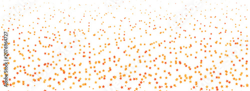 Gold falling down confetti background. Repeated golden dotted glitter pattern. Yellow, orange and golden dots wallpaper. Celebration Christmas, New Year or birthday party backdrop.eps10 ilustration