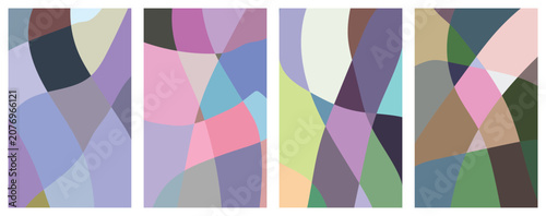 Vibrant abstract background with colorful gradient patterns.eps