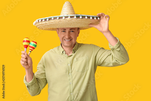 Handsome mature Mexican man...