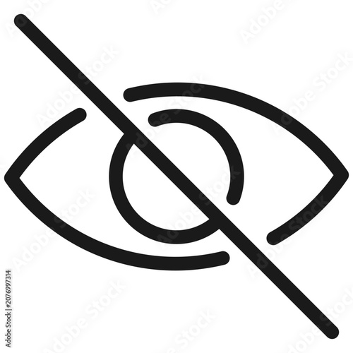 Foto Illustration elements of Eye Off