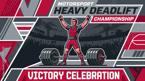 Victory Celebration Motorsport Heavy Deadlift Championship Event