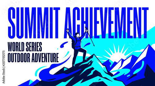 Summit Achievement World Series Outdoor Adventure Celebration Victorious