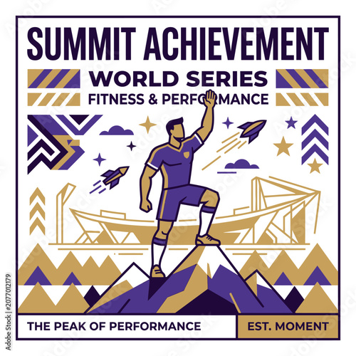 Summit Achievement World Series Fitness And Performance Peak Of Victory Winning Moment