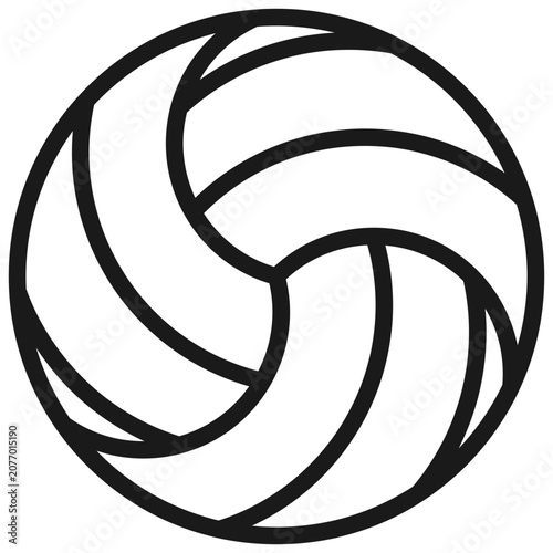 Illustration elements of Volleyball