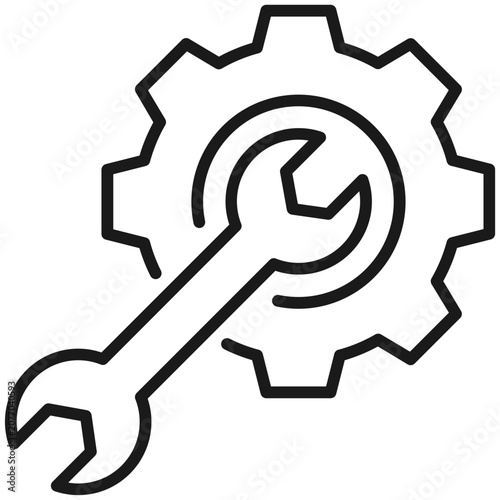 Illustration elements of Maintenance