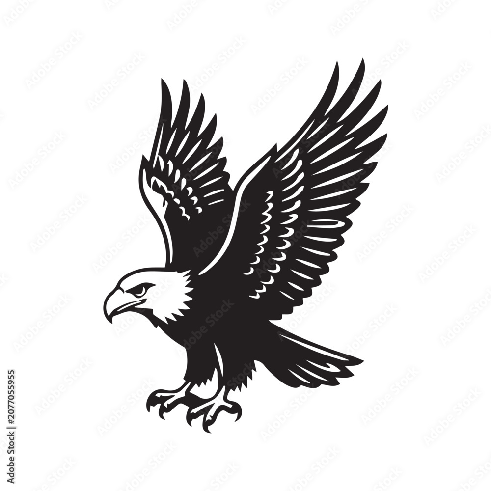 Fototapeta premium eagle vector illustration