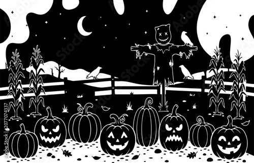 Dracula Vampire Portrait Badge Vector Line Art Illustration
