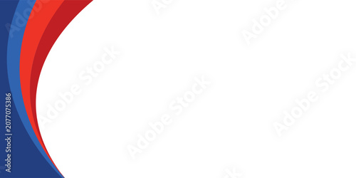 abstract business banner background with red and blue gradient color.eps10