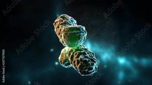 Molecular structure illustration