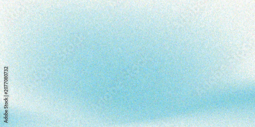 Fotografija Blue gray white grain texture gradient background, smooth pastel color blur, abs