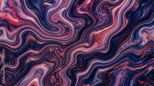 Abstract swirling colorful liquid pattern with vibrant hues and fluid motion