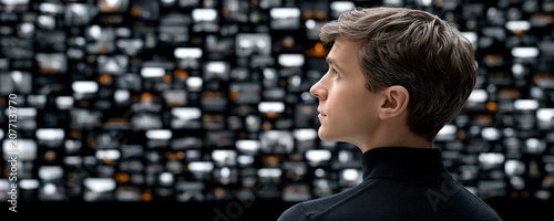 A documentary-style image capturing the impact of venture capital - a series of photos within a photo, showing a startup's journey from idea to either success or failure, with a venture capitalist