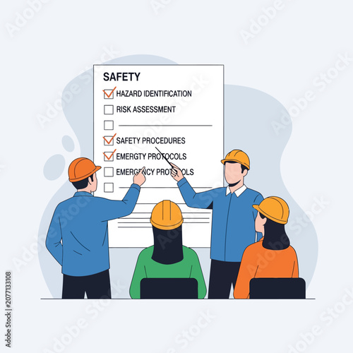 Workplace Safety Training Session: Hazard Identification, Risk Assessment