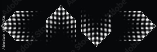 Photos A collection of speed lines in a triangle shape