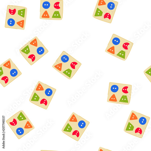 Φωτογραφία pattern motor shape sorter cartoon