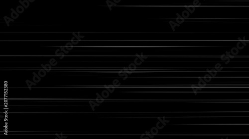 Speed line background animation in comic speed lines background texture pattern effect in cartoon concept black.4K comic book speed lines motion background - Seamless looping.