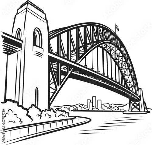 bridge over the river