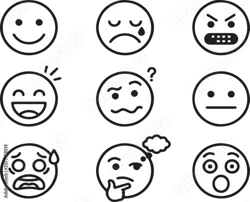 Vector emoji sets3