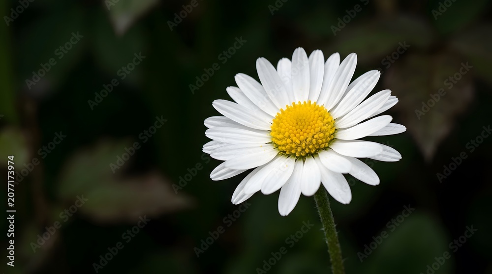 Fototapeta premium white daisy in the garden