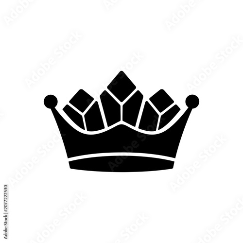 Konstfotografi Royal Chocolate Piece Crown Icon