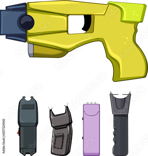 Konstfotografi Handheld electrical devices for self defense and law enforcement providing non l