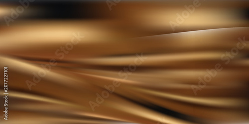Canvastavla Shiny gold satin fabric with elegant flowing curves and soft drapery folds