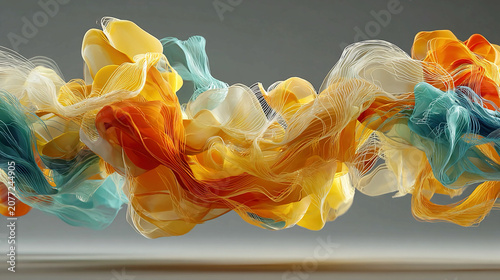Convergence - Abstract forms merging conceptual union visual alignment dynamic energy flow minimalistic composition expressive symbolic synthesis