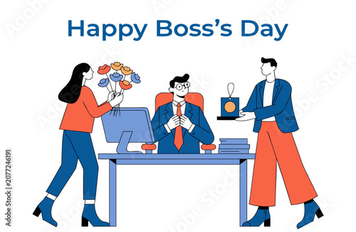 Boss's Day, Happy Boss's Day, Office Celebration, Employee Gifts, Workplace Appreciation