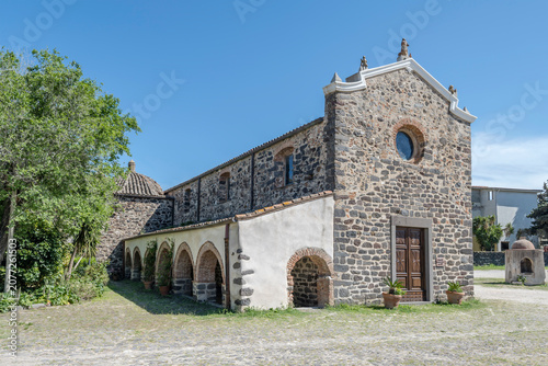 Konstfotografi Sant Antonio Abate church, Orosei, Italy