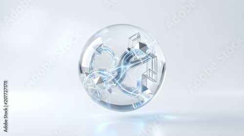 Premium Abstract Business Background for Corporate Innovation and Growth