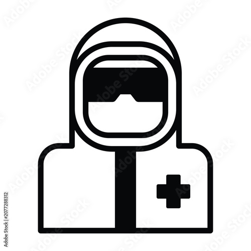 Quarantine Vector icon which can easily modify or edit