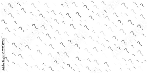 Fotografie Question mark seamless pattern