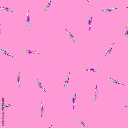 Photos seamless pattern crash glitch error cartoon