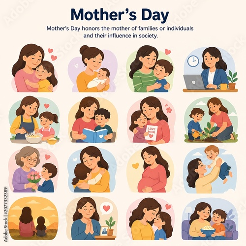 Mother child love family happiness caring nurturing bonding affection togetherness parenting