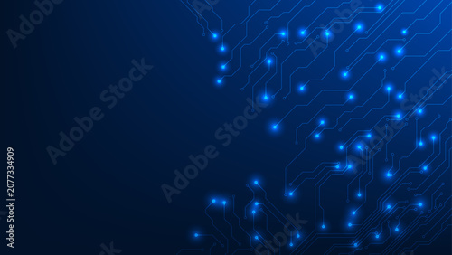 Abstract digital circuit board