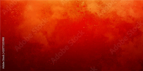 Photos Abstract fiery red and orange grunge texture with dust particles and smoky effect