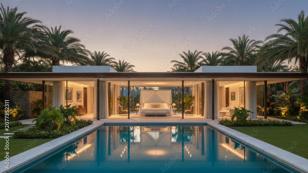 Fototapeta premium Luxury Villa