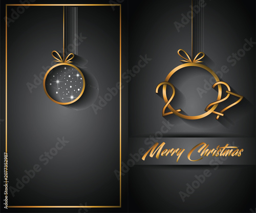 2027 Merry Christmas background for your seasonal invitations, festival posters, greetings cards.