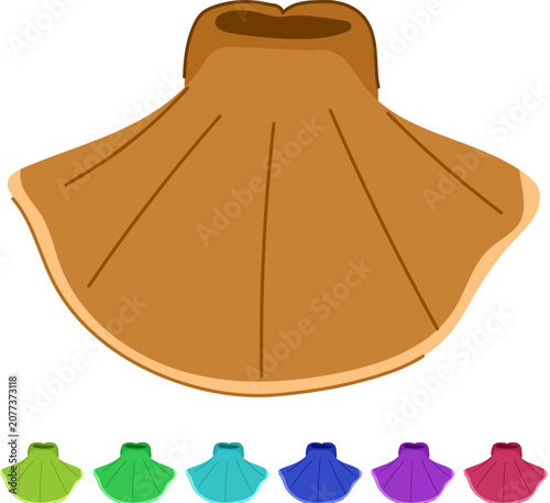 Photography stability cervical neck collar cartoon