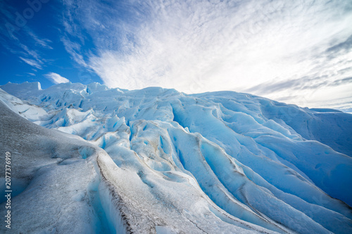 Принти на полотні Perito moreno glacier patagonia los glaciares national park serene blue ice ridg