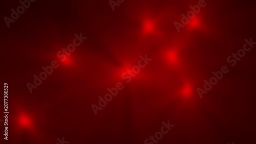 Paparazzi flashes of cameras on a black background. Camera flashes light animation overlay. Abstract Red Bokeh Lights Glowing in Dark Atmosphere