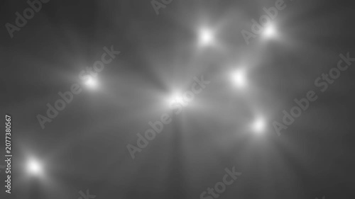 Paparazzi flashes of cameras on a black background. Camera flashes light animation overlay. ,Abstract Light Streaks and Flares in Smoky Atmosphere