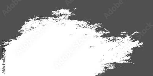 Foto White cloud shape isolated on dark background abstract smoke mist texture design