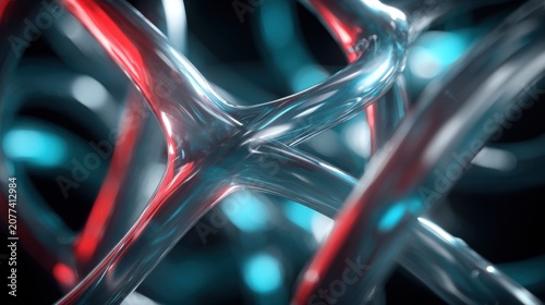 Complex shapes with light in motion