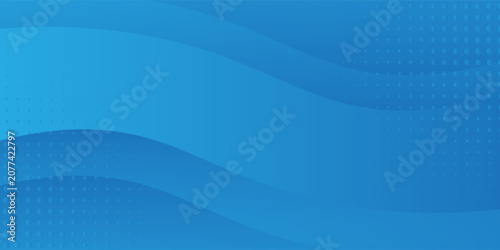 Abstract Blue Wave Background with Subtle Halftone Dot Pattern