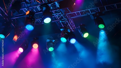 concert stage lights