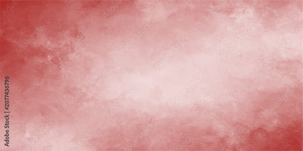 Fototapeta premium Crimson Wash: A delicate watercolor wash in shades of red and white, creating a soft, abstract texture perfect for backgrounds or artistic designs.