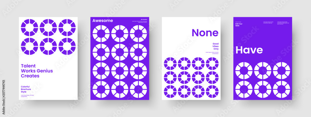 Obraz premium Abstract Business Presentation Layout. Isolated Flyer Design. Modern Report Template. Brochure. Book Cover. Poster. Banner. Background. Portfolio. Magazine. Catalog. Notebook. Journal. Handbill