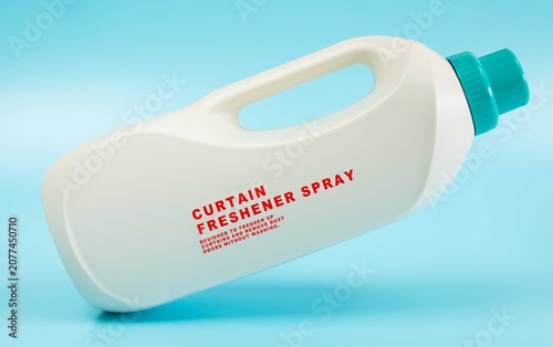 Fotografie Curtain Freshener Spray Designed to freshen up curtains and