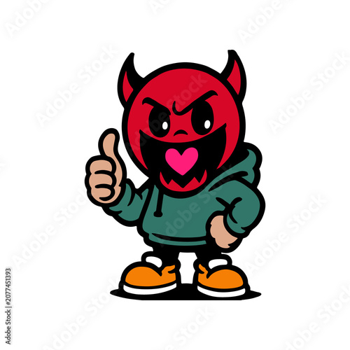 devil cartoon character